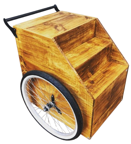 Carrinho de Madeira com Rodas