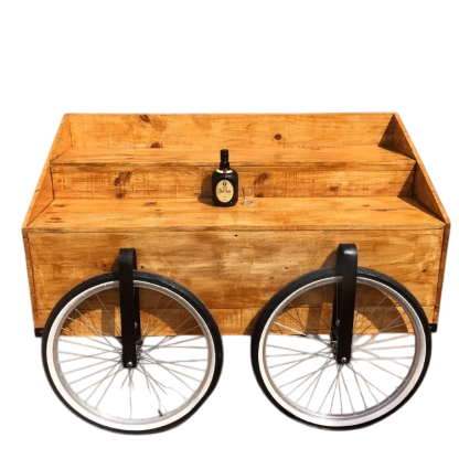 Carrinho de Madeira com Rodas